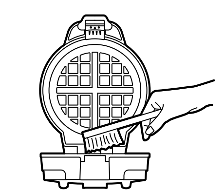 Chefman Anti-Overflow Belgian Waffle Maker User Guide 9