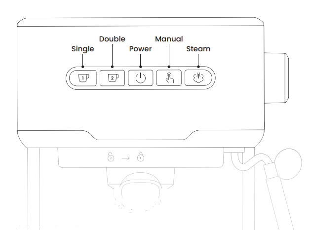 Chefman RJ54-SS-15 6-in-1 Espresso Machine User Guide 2