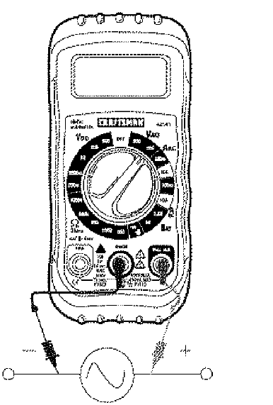 Craftsman 82141 Digital Multimeter User Manual 7