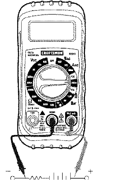 Craftsman 82141 Digital Multimeter User Manual 8
