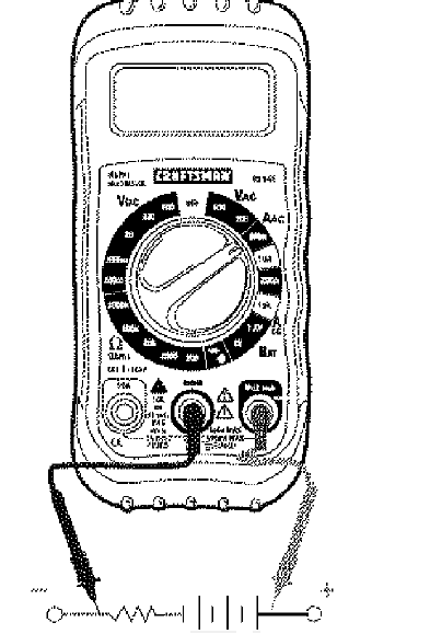 Craftsman 82141 Digital Multimeter User Manual 9