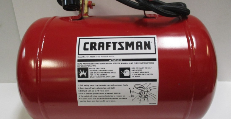 Craftsman 9-15200 5 Gallon Horizontal Air Tank User Manual Craftsman 9-15200 5 Gallon Horizontal Air Tank-featured