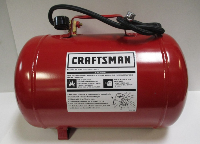 Craftsman 9-15200 5 Gallon Horizontal Air Tank User Manual Craftsman 9-15200 5 Gallon Horizontal Air Tank-featured