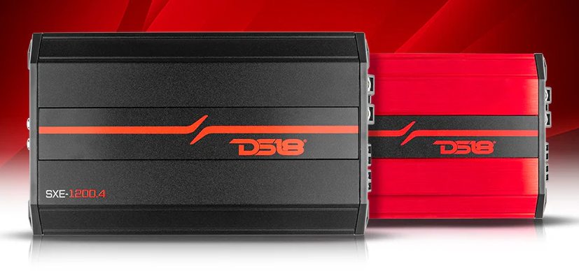 DS18 SXE-1200 4/BK Car Amplifier Stereo User Manual