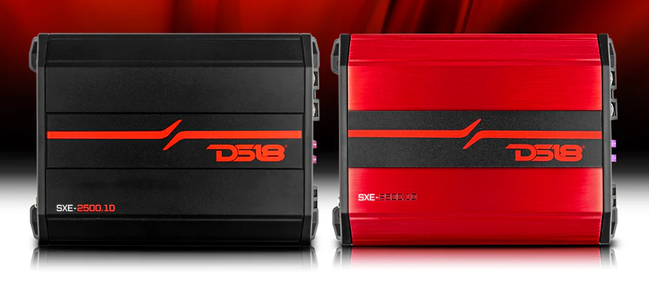DS18 SXE-2500 1D-BK Car Amplifier-featured
