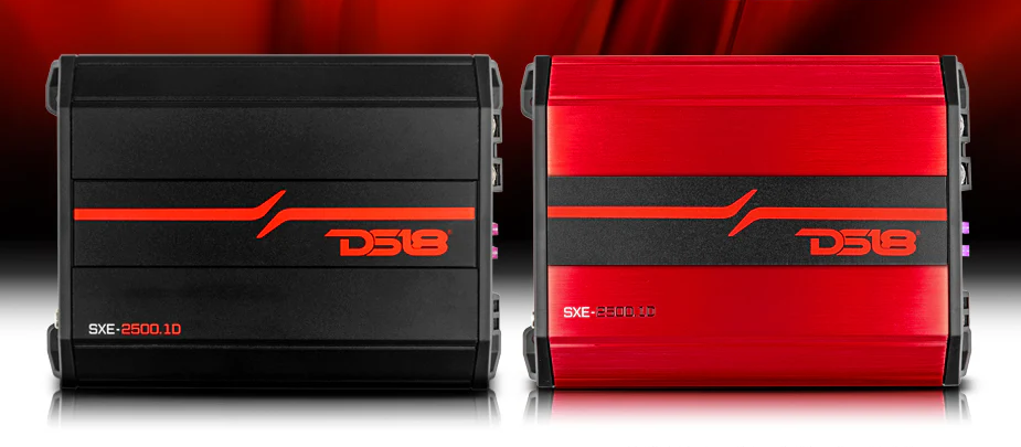 DS18 SXE-2500 1D/BK Car Amplifier User Manual