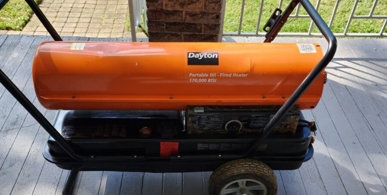 Dayton 3VG79 Portable Forced Air Heater User Manual Dayton 3VG79 Portable Forced Air Heater-featured