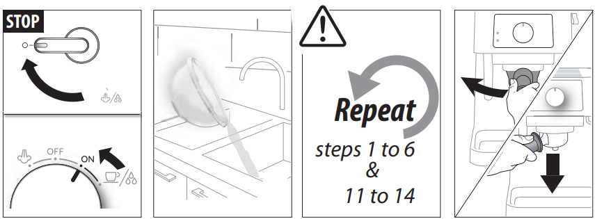 DeLonghi EC260 Stilosa Manual Espresso Machine-7