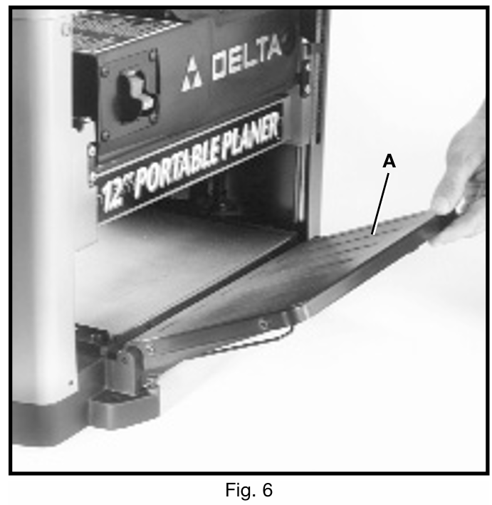 Delta 22-540 12-inch Portable Planer 7.