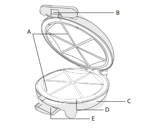 Elite Gourmet EQD413 Electric Quesadilla Maker Instructions Manual Elite Gourmet EQD413 Electric Quesadilla Maker Instructions Manual 1