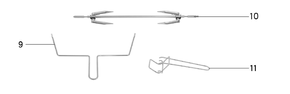 Elite Gourmet ETO-4510M French Door Convection Oven Instruction Manual 2