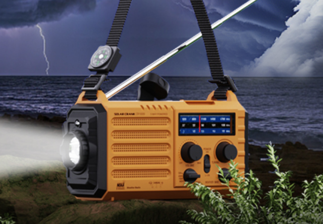 Eoxsmile HO-CR1009 Emergency Radio with NOAA Weather Alert-featured