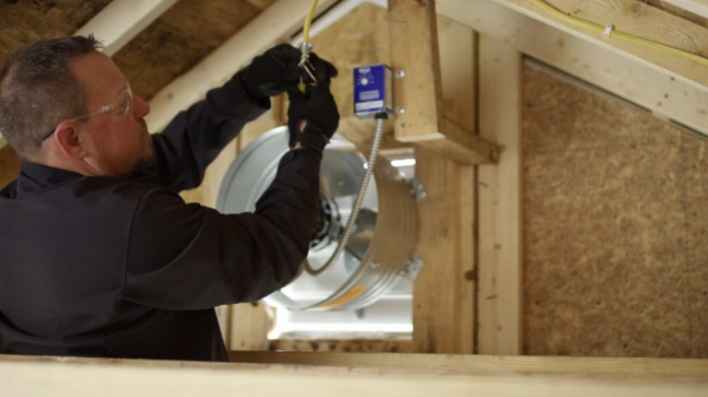 GAF Master Flow Gable Mount Power Attic Vents Installation Instructions