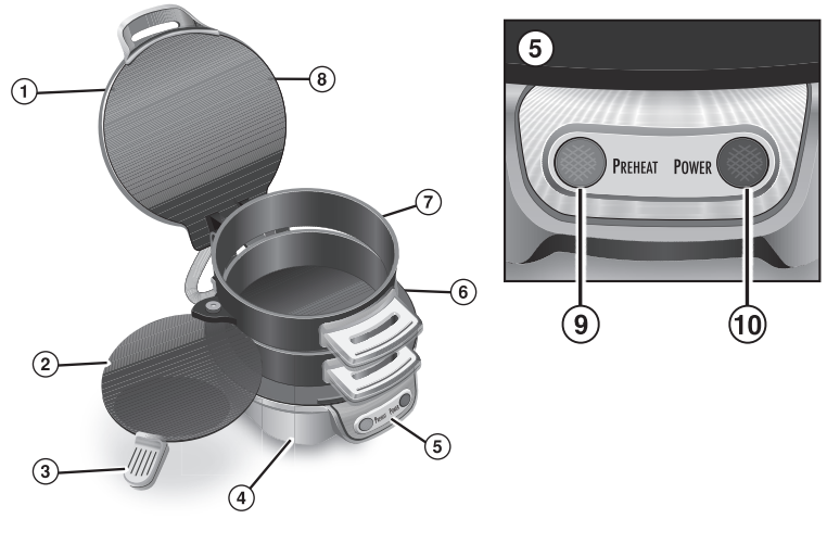 Hamilton Beach 25476 Breakfast Sandwich Maker User Manual Hamilton Beach 25476 Breakfast Sandwich Maker User Manual 1