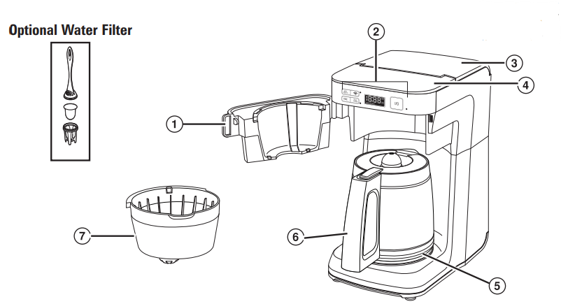 Hamilton Beach 49350 Alexa Smart Coffee Maker User ManualWhy does my coffee maker overflow?Hamilton Beach 49350 Alexa Smart Coffee Maker User Manual Hamilton Beach 49350 Alexa Smart Coffee Maker-1