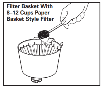 Hamiton Beach 46200 12 Cup Compact Programmable Drip Coffee Maker 4