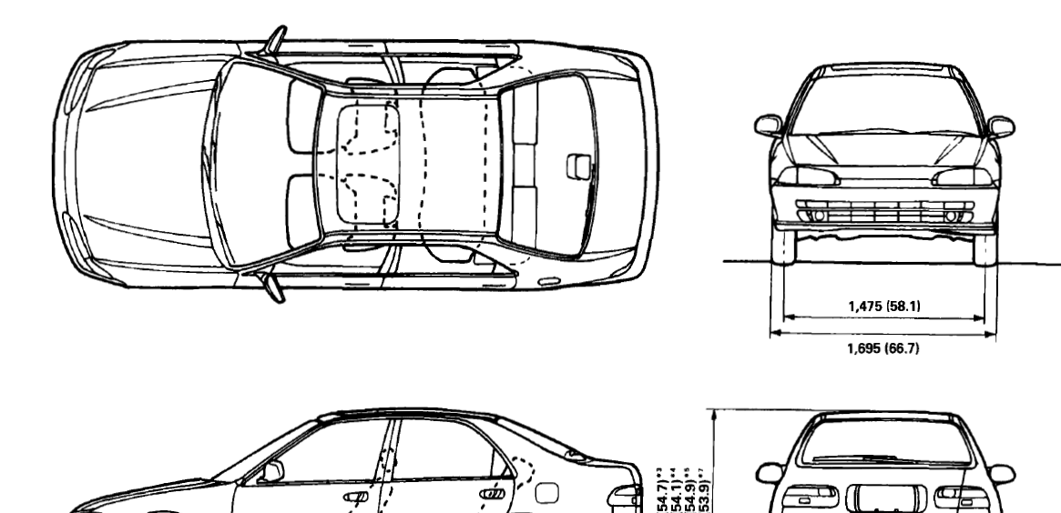 Honda Civic 1995 Car User Manual 13