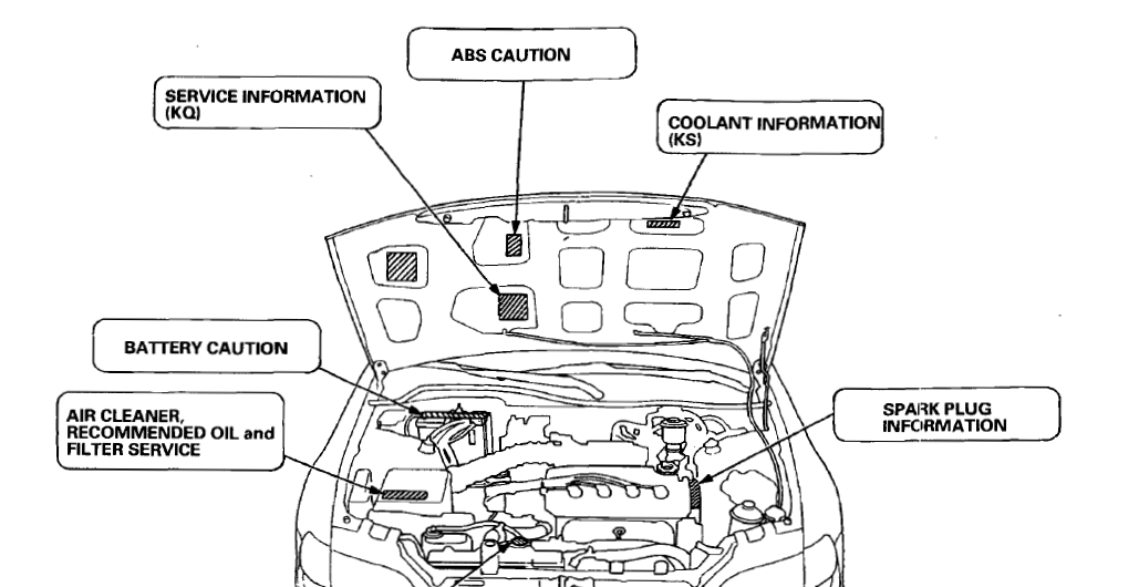 Honda Civic 1995 Car User Manual 8