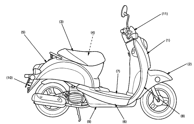 Honda Metropolitan CHF50S Scooter-51
