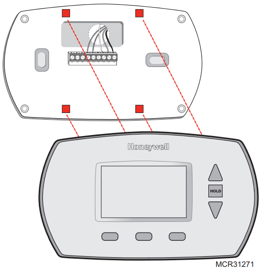 Honeywell RTH6350 5-2 Programmable Thermostat-10