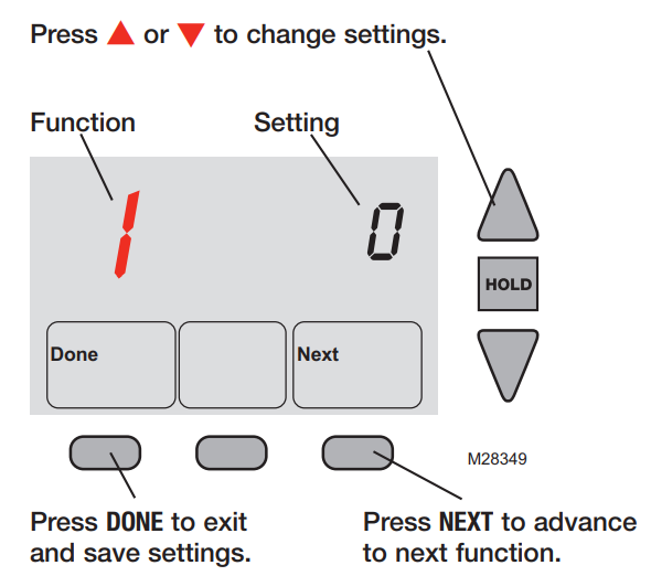 Honeywell RTH6350 5-2 Programmable Thermostat-13