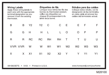 Honeywell RTH6350 5-2 Programmable Thermostat-3