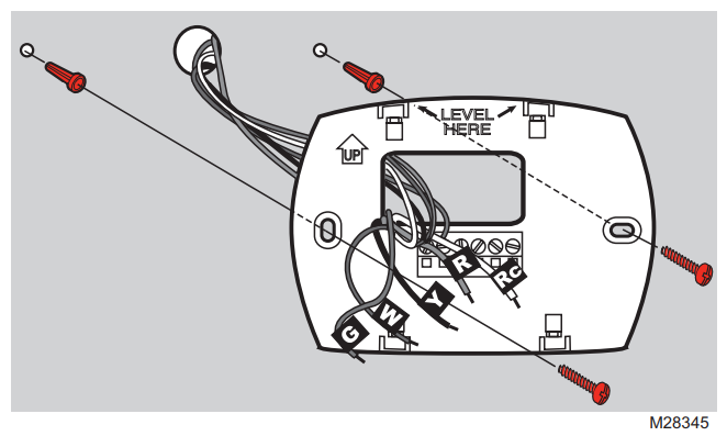 Honeywell RTH6350 5-2 Programmable Thermostat-7