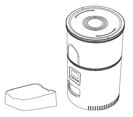 IMIPAW DU3L-KY Automatic Pet Feeder-6