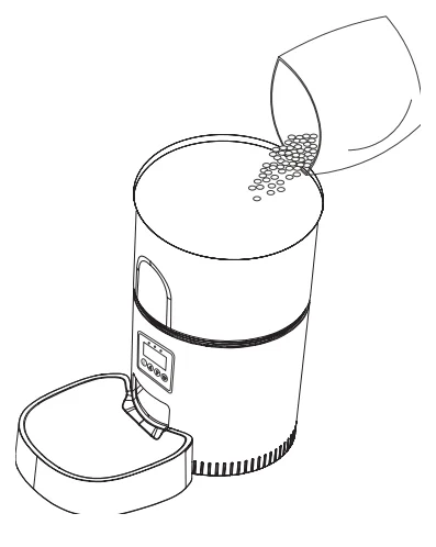 IMIPAW DU3L-KY Automatic Pet Feeder-8