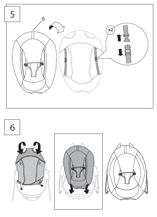 Ingenuity SmartBounce Automatic Baby Bouncer Seat 5