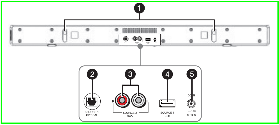 Insignia NS-HSB318 Home Theater Speaker User Manual Insignia NS-HSB318 Home Theater Speaker-4