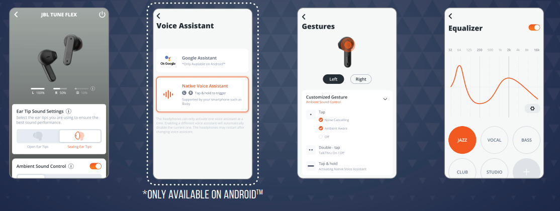 JBL Tune Flex Wireless Noise Cancelling Earbuds 13