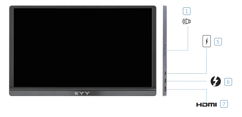 KYY Z3 15.6 Full HD Portable Monitor User Manual KYY Z3 15.6 Full HD Portable Monitor-3