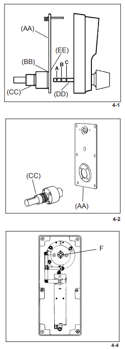 Kaba Simplex 1000 Series Door Lock-3