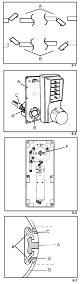 Kaba Simplex 1000 Series Door Lock-5