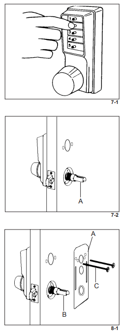 Kaba Simplex 1000 Series Door Lock-6