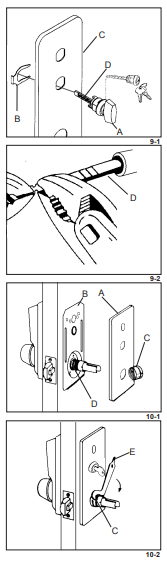 Kaba Simplex 1000 Series Door Lock-7