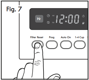 Kenmore 40707 12 Cup Programmable Coffee Maker User Guide Kenmore 40707 12 Cup Programmable Coffee Maker-9