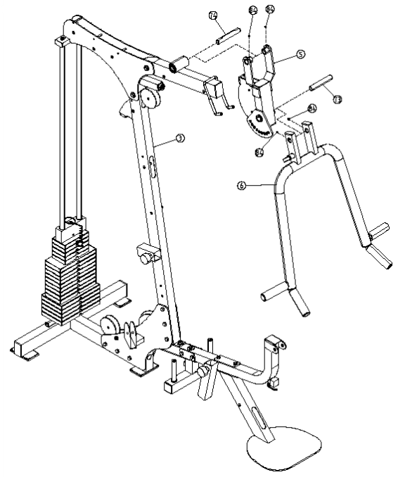 Keys Fitness Power System 1850 Home Gym User Manual Keys Fitness Power System 1850 Home Gym-17
