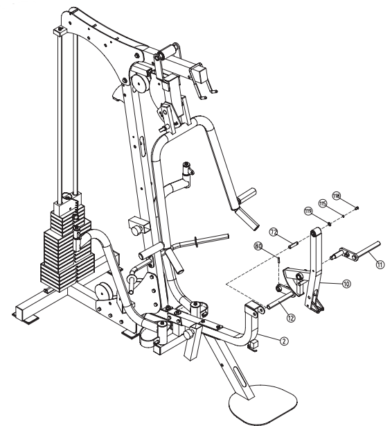 Keys Fitness Power System 1850 Home Gym User Manual Keys Fitness Power System 1850 Home Gym-20