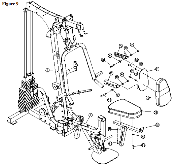Keys Fitness Power System 1850 Home Gym User Manual Keys Fitness Power System 1850 Home Gym-21