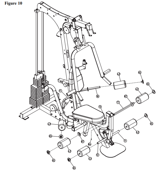 Keys Fitness Power System 1850 Home Gym User Manual Keys Fitness Power System 1850 Home Gym-22