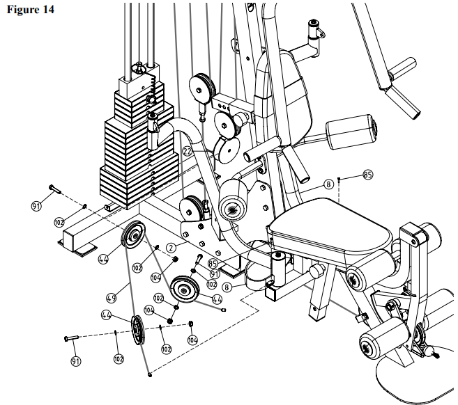 Keys Fitness Power System 1850 Home Gym User Manual Keys Fitness Power System 1850 Home Gym-26