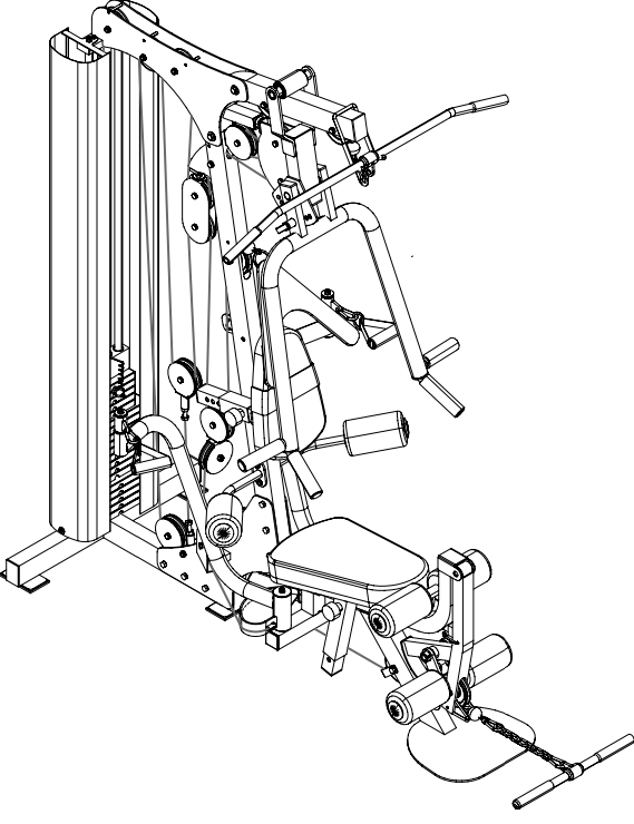Keys Fitness Power System 1850 Home Gym User Manual Keys Fitness Power System 1850 Home Gym-29