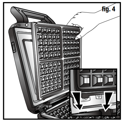 Krups Breakfast Set Stainless Steel Waffle Maker User Manual 5