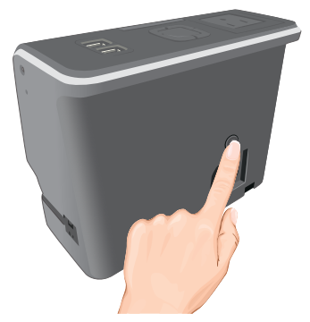 Kube Systems Battery Charger With Alarm Clock-12