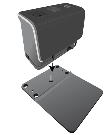 Kube Systems Battery Charger With Alarm Clock-17