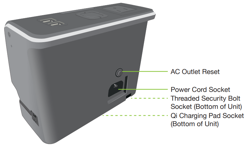 Kube Systems Battery Charger With Alarm Clock-2