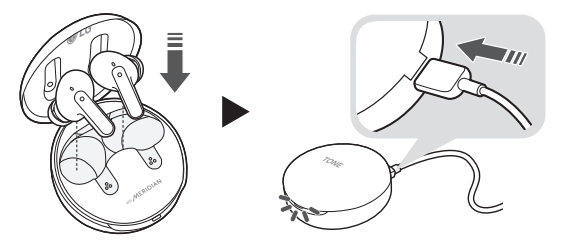 LG TONE-FP5 TONE Free Bluetooth Earbuds-14