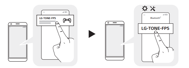 LG TONE-FP5 TONE Free Bluetooth Earbuds-5